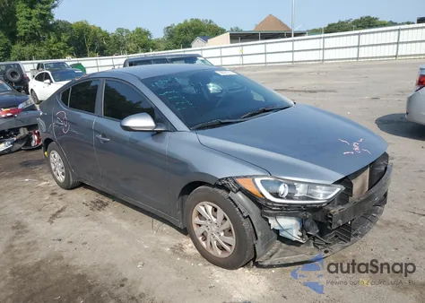 2017 Hyundai Elantra Se from USA, damaged, VIN KMHD74LF3HU078941